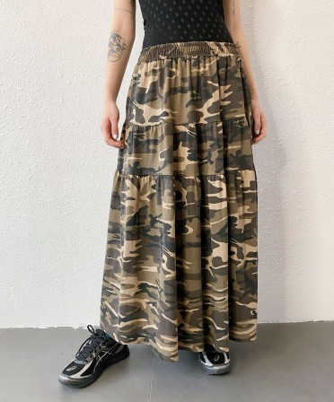 Camouflage Skirt #250411